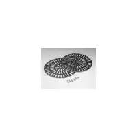 Grille double réglable (+ Vis) BR 08316 - 3'' Inox (ASTRAL)