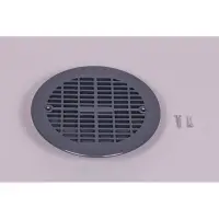 Grille plate BDF NORMA béton + vis - ANTHRACITE (ASTRALPOOL)