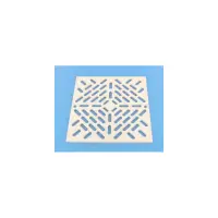 Grille (+ Vis) BDF 2'' Carrée  - Liner/Béton (ASTRAL)
