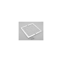 Grille (+ Vis) BDF Carrée 412x412 mm en inox Liner/Béton (ASTRAL)