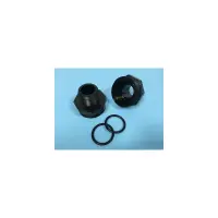 Kit 2 traversées de paroi NOIRES + joint 1"1/2 FSAB Balear Ø400 à 640, Toledo