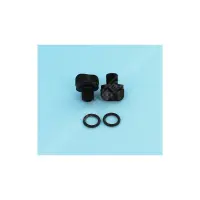 Kit bouchons de vidange + joints (x2) - Remplace R0446000 (ZODIAC)