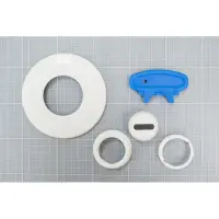 Kit enjoliveur + rotule + siège BOR NORMA - BLANC (ASTRALPOOL)