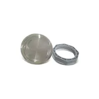 Kit lentille Ø128 + joint + contre-écrou