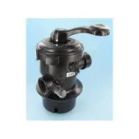 MPV07 6-Way 1.5"  Vanne multivoies. collier de serrage Filtre Max. pour MFV17.20.24.27A.31A (Blanc)