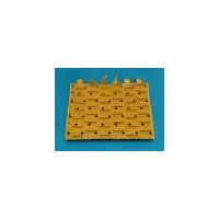 OBSOLETE -Brosse picot JAUNE - à l'unité - Sweepy M3  Patriote  Baroudeur - (ZODIAC) -REMPLACE PAR W0779A