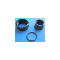 OBSOLETE Kit raccord taraudé 1 1/2'' PPE HP025 à HP150 (joint + raccord + ecrou x 1) (HYDROSWIM)