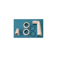 OBSOLETE - Kit Raccordement 1"1/2 Vanne  Blanc FSAB Ibiza, Toledo, Balear, Boreal - REMPLACE PAR RRFI0006.12R 