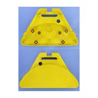 Panneau Lateral W.C.F. Jaune