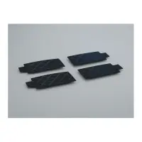 Plaque noire pour marche Luxe pour échelle STD/Mixte/Asymétrique