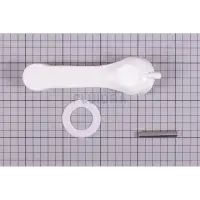 Poignée blanc 2"