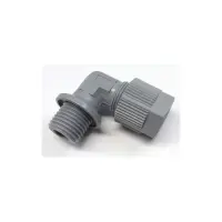 Raccord PA 8-10mm 1/4" 90°