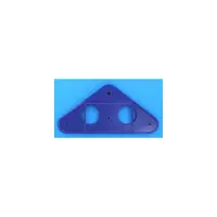 Triangle Fixe poignée bleu - à l'unité