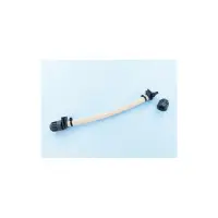 Tuyau santoprène avec raccord 4x6mm