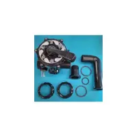 Vanne Side 6v 1''1/2 Classic anonyme noire avec montage entraxe 125 mm - 43009 - Remplace 06563, 00599