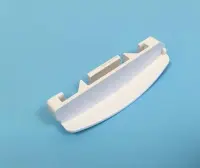 Ailette de volet gauche 10 mm sans butée 2012 - BLANCHE