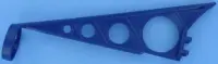 Arête de déflecteur Bleu BARACUDA SM