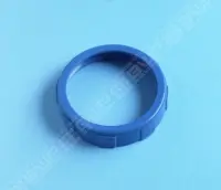 Bague écrou BLEU pour vase coque 20561F
