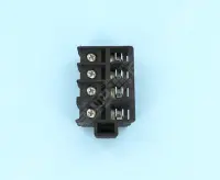 Bornier noir NM pour PPE Mono 0,5 à 1 CV