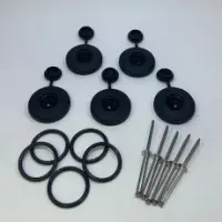 Bouchon de sécurité pour panneau polycarbonate (x5)