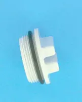 Bouchon de vidange 1"1/2 FILTRE DE DE Pro Grid avec joint - filetage L.18x Ø46 mm