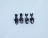 Bouton plastique quart de tour
