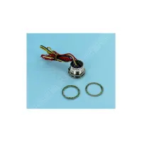 Bouton poussoir inox Ø28 mm - 1 LED CSML2