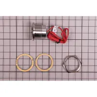 Bouton poussoir inox Ø28 simple SMA2