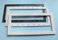 Brides + enjoliveurs + joints + vis skimmer GM (x2) - BLANC