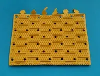 Brosse picot JAUNE - à l'unité - Sweepy M3 Patriote Baroudeur