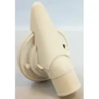 Buse de refoulement coudee Blanche AR100