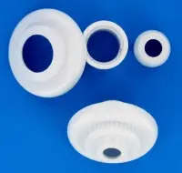 Buse de refoulement orientable (rotule + siège fileté + enjoliveur vissé) - 19mm