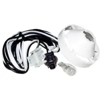 Câble éclairage AMP + douille + support avec ampoule 12V