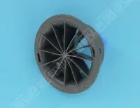 Cache turbine Gris