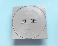 Cadre carré + couvercle de skimmer 17,5L - Couleur Gris Clair