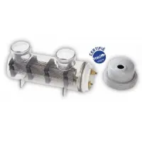 Cellule complète POOLRITE STERILOR grise avec coque - 5 grilles de 50x200 mm - SC160/SC210/NSC210/HC200
