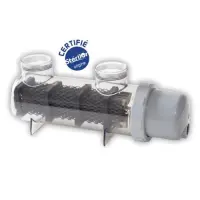 Cellule complète POOLRITE STERILOR grise avec coque - 8 grilles de 50x200 mm - AK250/AKS250/SC35
