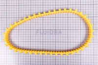 Chenille jaune courte pour Dolphin FACIL'O