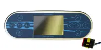 Clavier de commande avec autocollant PB553