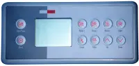 Clavier de commande avec autocollant TSC-4, K-4