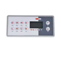 Clavier de commande avec autocollant TSC-8, K-8 - 10 boutons