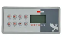 Clavier de commande avec autocollant TSC-8, K-8 - 8 boutons