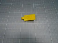 Clip jaune de support de sac Dolphin