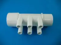Collecteur d'air (Manifold) 2" X 2" M/F 6 sorties 3/4 " lisse
