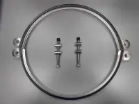 Collier de serrage + visserie pour Net'N'Clean Ø63