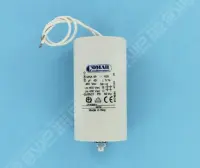 Condensateur MKA 45µF 450V 50X94 avec vis M8 câble 150mm long