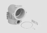 Corps de pompe PPE Fonte 3000 tr/mn - 3 à 5,5 CV - avec joint et vis