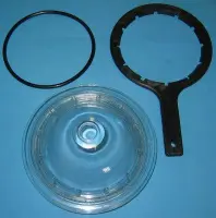 Couvercle 6" + joint + clé de filtre Python S