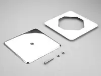 Couvercle (+ vis) BDF 2" - Inox Béton