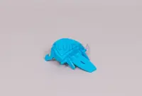 Cover latch grip cyan